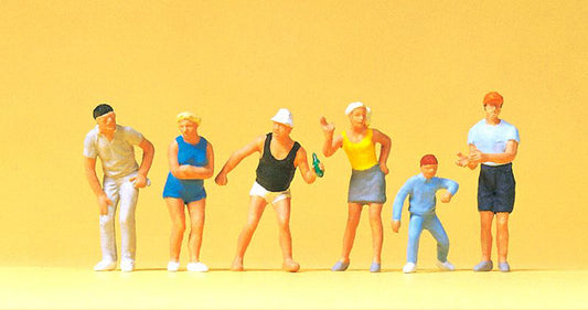 Preiser 14079 HO Scale Spectators Pedestrian Figures