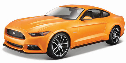 Maisto 31197MOR 1/18 2015 Ford Mustang, Metallic Orange