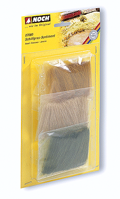 Noch 7060 All Scale Reed Assortment -- Green/Beige/Brown