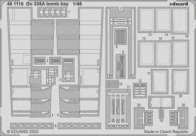 Eduard 481115 1/48 Do 335A Bomb Bay for Tamiya