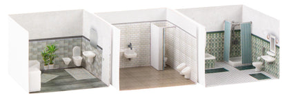 Faller 180355 HO Scale Bathroom Equipment Sets Model Kit