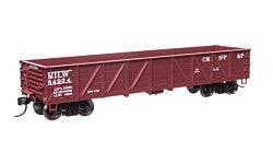Walthers Mainline 910-56110 HO 40' Drop-Bottom Gondola - MILW #84934