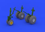 Eduard 648132 1/48 Wheels for Revell (PE & Resin)
