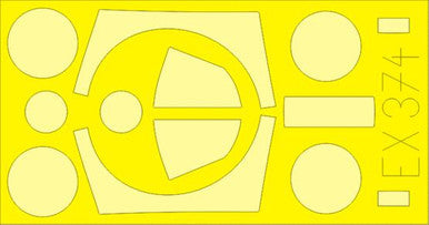 Eduard EX374 1/48 Mask Seahawk Mk. 100/101 for Trumpeter Canopy Mask