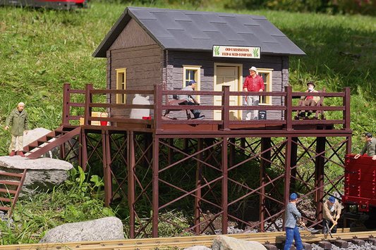 Piko 62112 G Scale Old Fallsington Feed & Seed Kit