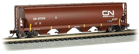 Bachmann 19161 N Scale Silver Series Canadian Cylindrical 4-Bay Grain