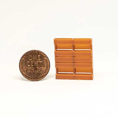 All Scale Miniatures 870809 HO Scale 36x40" Pallet -- pkg(5)