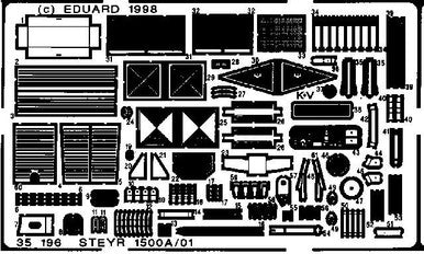Eduard 35196 1/35 Steyr 1500A/01 for TAM