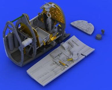 Eduard 648199 1/48 Spitfire Mk. VIII Cockpit for EDU (PE & Resin)