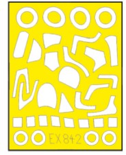 Eduard EX842 1/48 Mask Aircraft- Mi24D for TSM