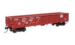 Walthers Mainline 910-56118 HO 40' Drop-Bottom Gondola - PRR #351490