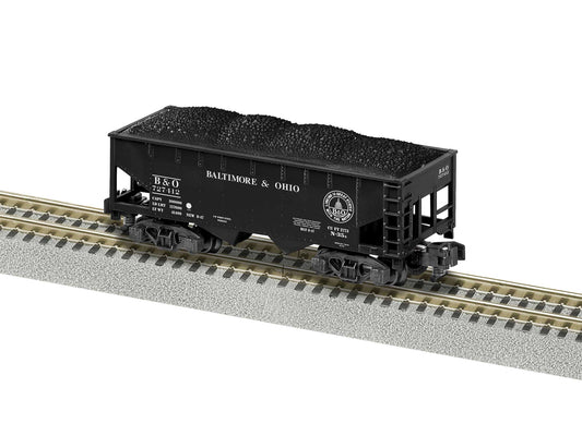 Lionel 6-44094 S Gauge Baltimore & Ohio #727412 2-Bay Hopper