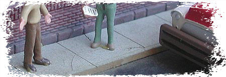Bar Mills 684 O Scale Sidewalks-In-A-Snap Kit