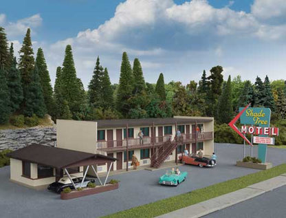 Walthers Cornerstone 3488 HO Vintage Motor Hotel Kit