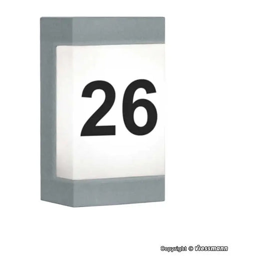 viessmann 6165 ho scale led lighted house street address