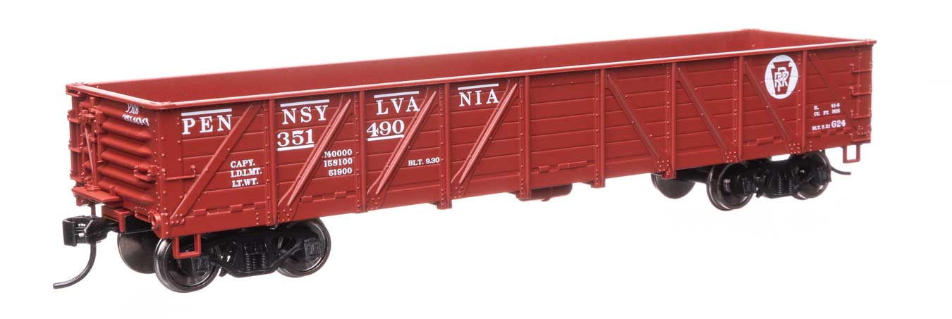 Walthers Mainline 56118 HO Scale 40' 50-Ton Drop Bottom Gondola - Ready to Run -