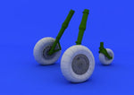 Eduard 632040 1/32 Brassin Bf 109G-10 Wheels for Revell