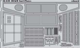 Eduard 36049 1/35 Armor- DUKW Surf Plates for ITA