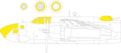 Eduard JX325 1/32 A-20J/K TFace Canopy Mask Set MASK