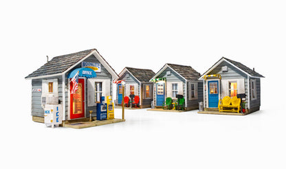 Woodland Scenics BR5877 All Scale O-Scale Moonlite Motor Court
