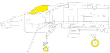 Eduard CX632 1/72 Paint Mask for HOBBY BOSS A-4M Canopy Mask Set