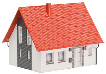 Faller 232321 N Scale Detached House, Grey Model Kit