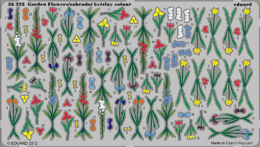 Eduard 36223 1/35 Garden Flowers (Painted)