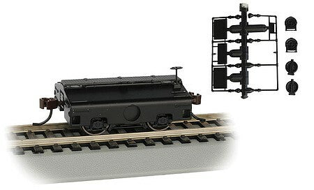 Bachmann 74405 HO Scale Scale Test Weight Car - Ready to Run with Uninstalled Details -- Undecorated