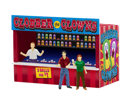 Lionel 6-2330050 O Gauge Midway Game 3-Pack with Figures