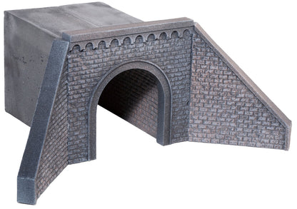 Noch 58292 HO Scale Cut-Stone Underpass w/ Wing Walls, 1-Sided