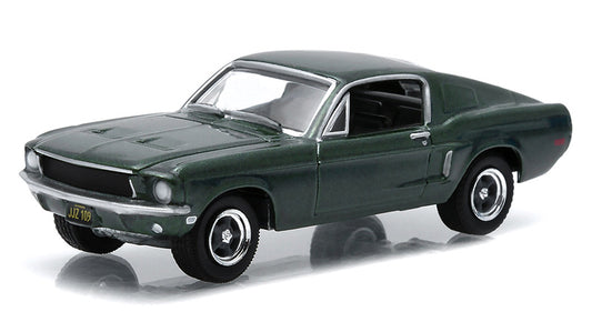 Greenlight 44723 1/64 1968 Ford Mustang GT Fastback, Green