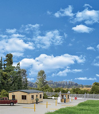 Walthers Cornerstone 4076 HO Modern Guard Shack Kit