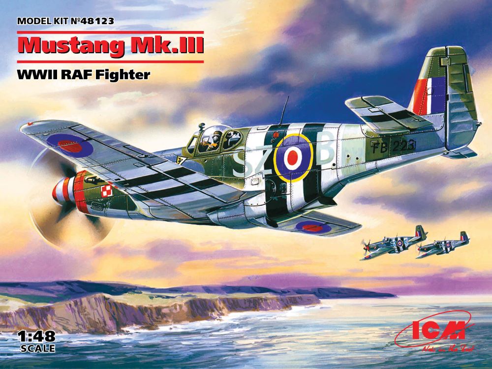 ICM Models 48123 1/48 WWII Royal Mustang Mk III AF Fighter