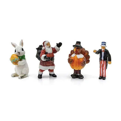 woodland scenics a2868 ho scale holiday figures