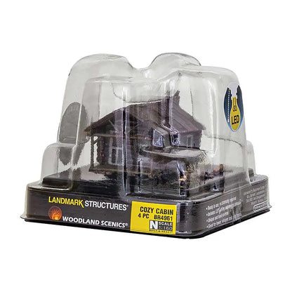 Woodland Scenics BR4961 All Scale Cozy Cabin- N Scale