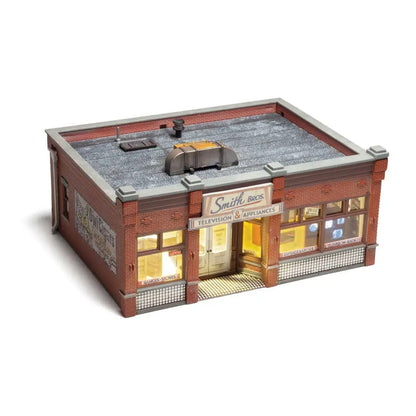 Woodland Scenics BR5069 HO Scale Smith Brothers TV & Appliance