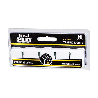 Woodland Scenics JP5635 N Scale Pedestal Traffic Lights