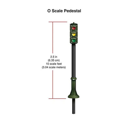 Woodland Scenics JP5664 O Scale Pedestal Traffic Lights