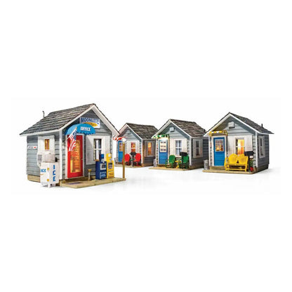 Woodland Scenics BR5877 All Scale O-Scale Moonlite Motor Court