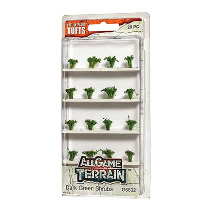 Woodland Scenics G6632 All Scale Dark Green Shrubs