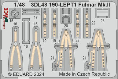 Eduard 3DL48190 1/48 Fulmar Mk.II Space for TRUMPETER