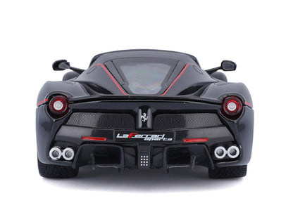 Bburago 26022BK 1/24 Ferrari LaFerrari Aperta F70, Black