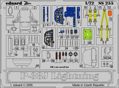 Eduard 73255 1/72 for Academy (Pre-Painted)