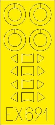 Eduard EX691 1/48 Mask Aircraft- Tiger Moth for ARX