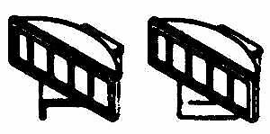 Details West NB-156 HO Scale Auxiliary Numberboards for Switchers --
