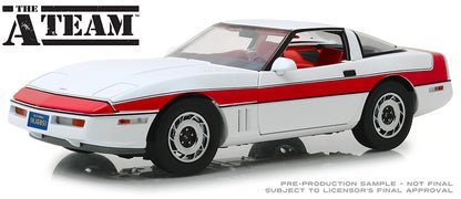 Greenlight 13532 1/18 1984 Chevrolet Corvette C4, The A-Team