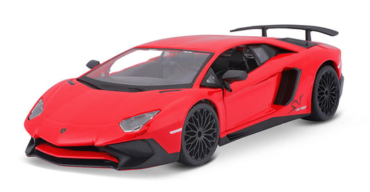 Bburago 21079R 1/24 Lamborghini Aventador LP750-4 SV Red Diecast