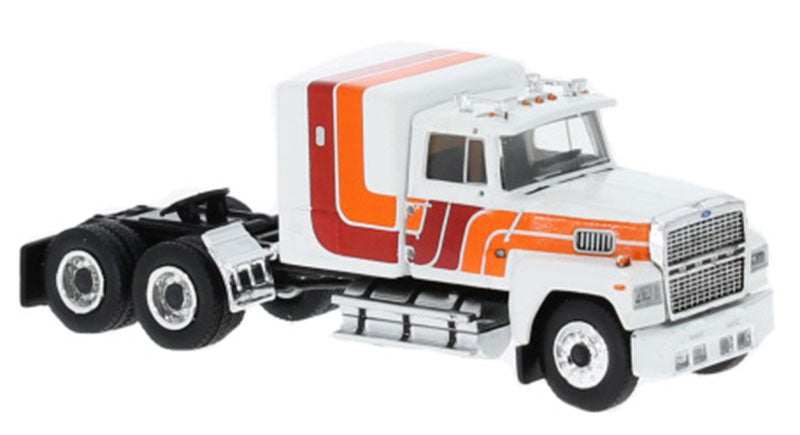 Brekina 85876 1/87 1978 Ford LTL 9000 Red Diecast Tractor