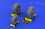 Eduard 648017 1/48 Wheels for Hasegawa (PE & Resin)