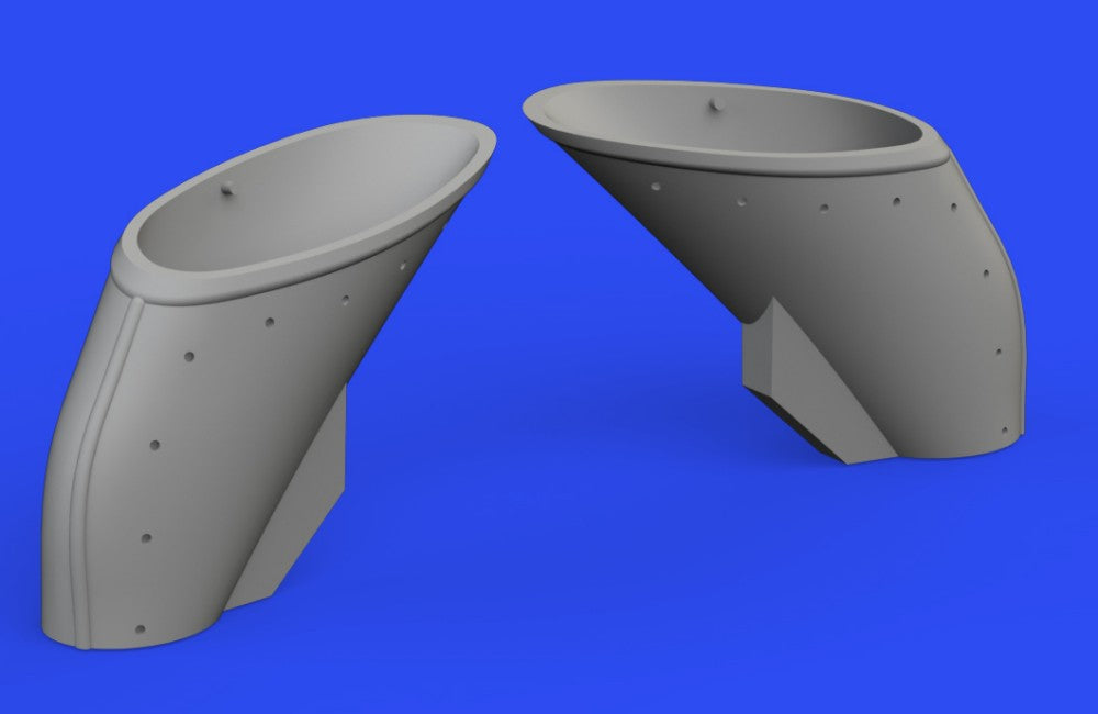 Eduard 648820 1/48 Aircraft- F4F4 Exhausts for EDU (Resin)